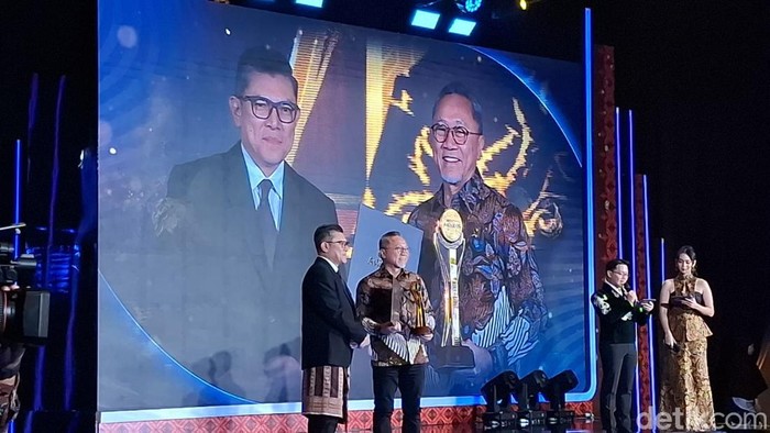 Menteri Koordinasi Bidang Pangan Zulkifli Hasan. (Brigitta/detikcom)