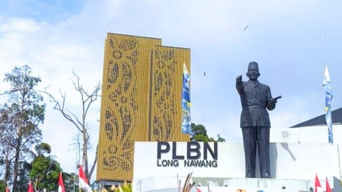 Patung Sukarno di Perbatasan Indonesia-Malaysia (Dok. PLBN Long Nawang)