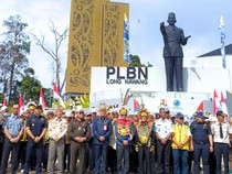 Filosofi Pose Patung Soekarno Menunjuk RI di Perbatasan Indonesia-Malaysia