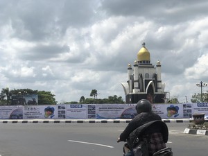 Monumen Giri Menang Square Ditata untuk Jadi Ikon Lombok Barat