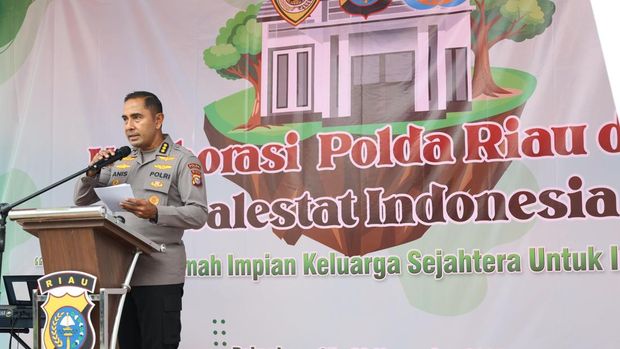 Polda Riau membuka property expo, menghadirkan rumah layak huni bagi personel