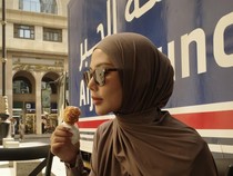 Potret Selebgram Dara Arafah Asyik Kulineran di Indonesia hingga Madinah