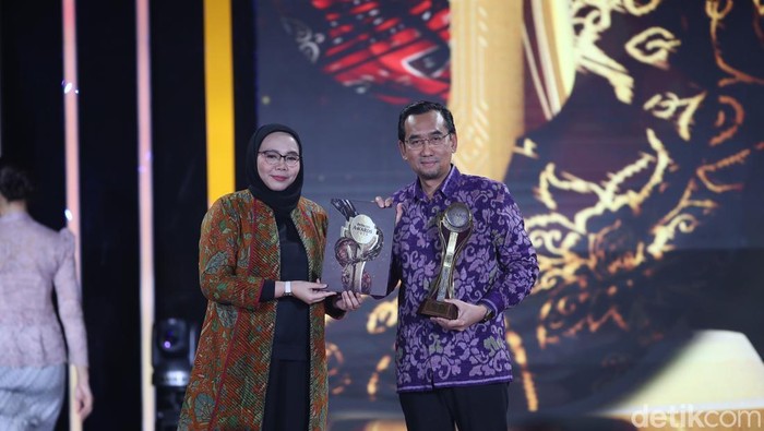 Rektor Unviersitas Brawijaya, Prof. Widodo dalam detikcom Awards 2025.