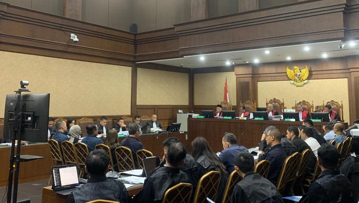 Sidang kasus korupsi minyak Rp 285 triliun (Mulia/detikcom)