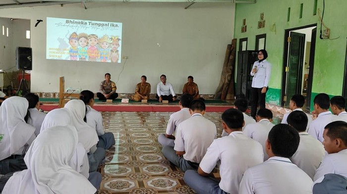 Sosialisasi paham anti radikalisme dan terorisme di Tanah Bumbu. Foto: Khairun Nisa/detikKalimantan