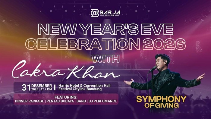 Symphony of Giving New Years Eve With Cakra Khan
