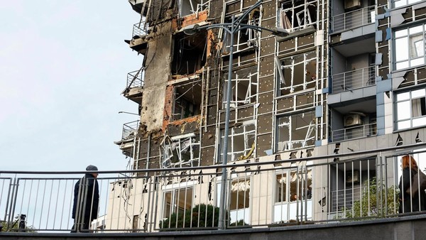 Rusia Kembali Serang Kyiv, Infrastruktur Sipil Jadi Sasaran