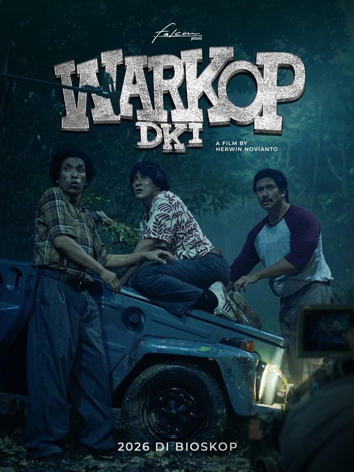 First look Desta, Vino G Bastian, dan Tora Sudiro di Warkop DKI Reborn.