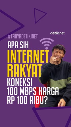 Video: #Tanyadetikinet Apa Sih Internet Rakyat Koneksi 100 Mbps Harga Rp 100 Ribu?