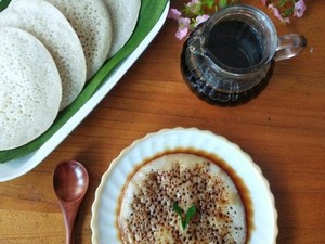 Cara Bikin Apam Batil Khas Banjar, Wadai Beraroma Tape Berkuah Gula Merah
