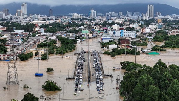 Korban Tewas Banjir di Thailand Bertambah Jadi 145 Orang