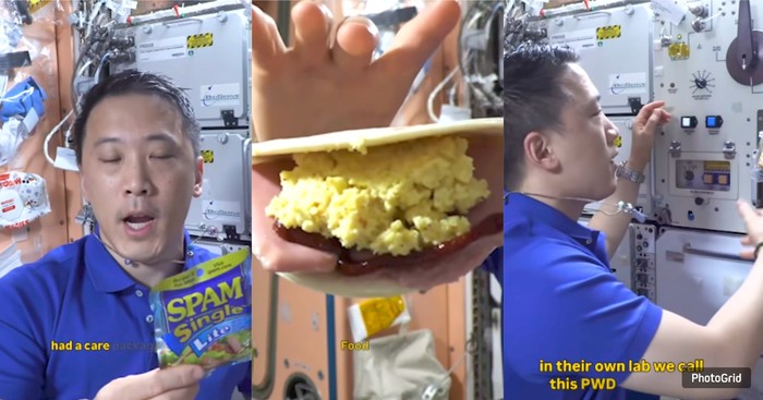 Unik! Astronot Ini Kasih Tutorial Bikin Sandwich di Luar Angkasa