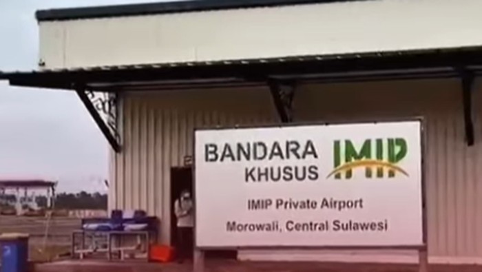 Bandara IMIP Morowali.