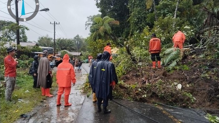 Banjir yang melanda Kabupaten Tapanuli Tengah, Provinsi Sumatra Utara. (dok.BPBD Kabupaten Tapanuli Tengah)