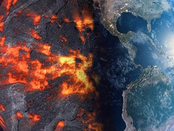 Benua Bumi Perlahan Mengelupas dari Bawah, Ilmuwan Ungkap Penyebabnya