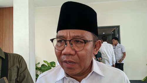 Bupati Lombok Utara, Najmul Akhyar, saat ditemui di Mataram, Rabu (26/11/2025). (Foto: Ahmad Viqi/detikBali)