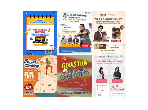 Ada Atta Halilintar, Ini Deretan Event 29-30 November Buat Ngisi Weekendmu!