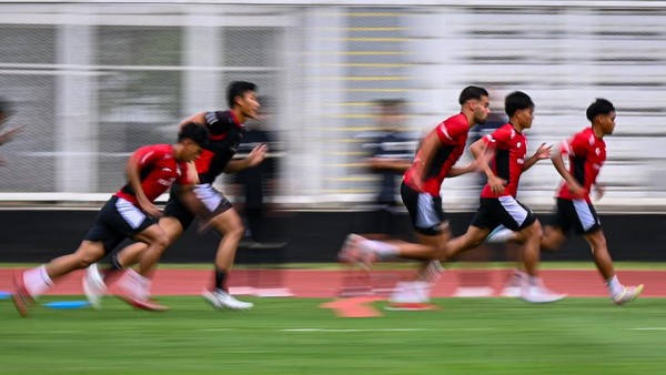 Garuda Muda Panaskan Persiapan SEA Games 2025 di Stadion Madya