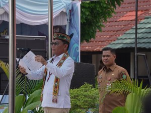 HGN 2025 di Kalteng, Gubernur Agustiar Sampaikan Sambutan Mendikdasmen
