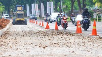 Jalur BSD-Ciputat Dipermak, Pelebaran Jalan Selesai Desember 2025