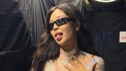 Foto-foto Jennie di Backstage Konser BLACKPINK Jakarta
