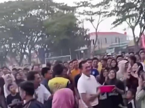 Kapolsek Ujung Loe, Iptu Rudi Adri Purwanto Ultah Dirayakan Warga