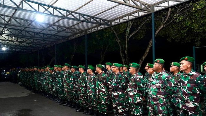 Kodam I/BB menggelar apel kesiapsiagaan bencana Sibolga-Tapteng (Dok. Kodam I/BB)