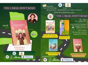 Bukan Karya Biasa, Ini Buku yang Akan Dibedah Bareng Komunitas MomaKECE