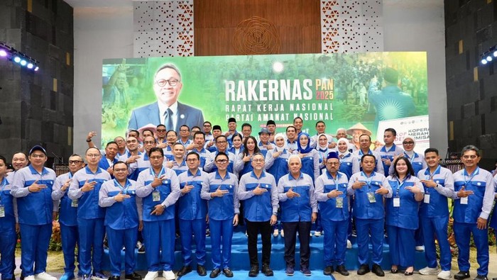 PAN menggelar Rakernas I pada 24-25 November 2025 di Bogor.