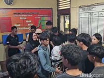 Pelajar SMK di Parepare Tawuran Usai Pesta Miras, 15 Orang Diamankan