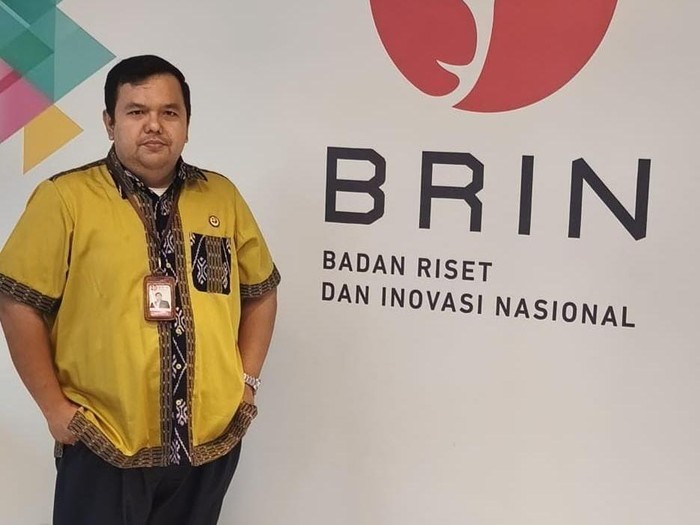 Peneliti Badan Riset dan Inovasi Nasional (BRIN), Gerald Theodorus L. Toruan.