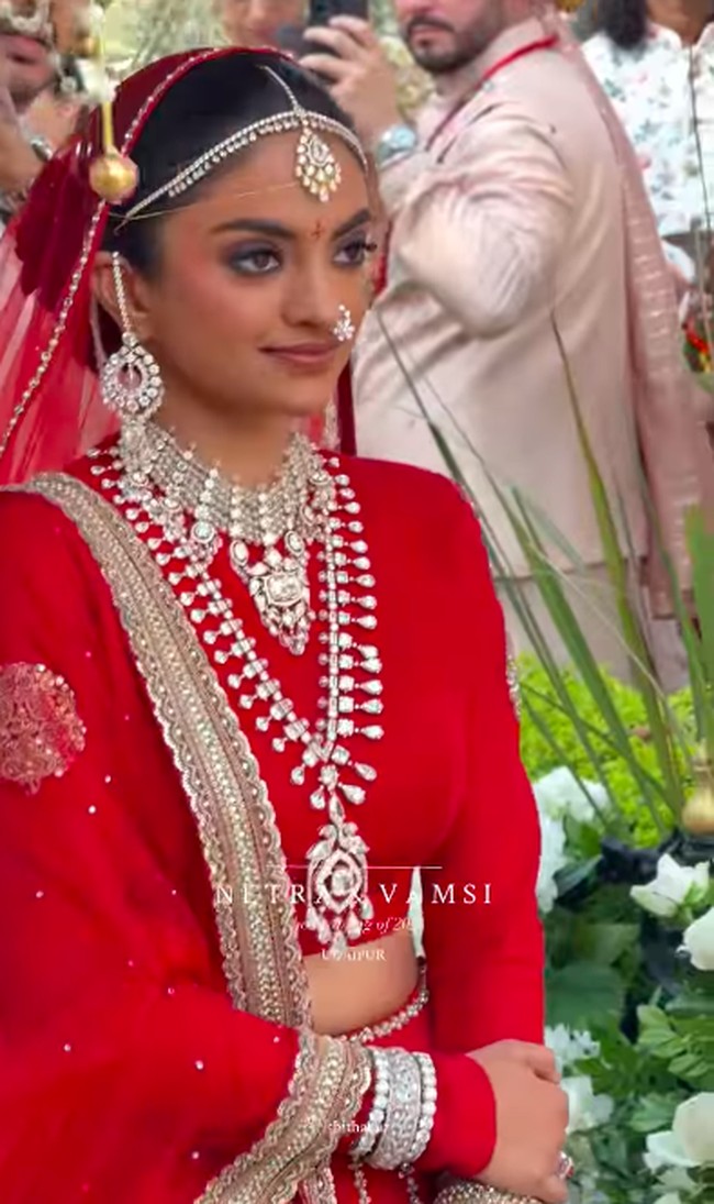 Berlangsung selama empat hari, acara itu diselenggarakan oleh miliarder Ramaraju Mantena untuk putrinya, Netra Mantena. Rama dikenal sebagai seorang tokoh terkemuka di industri farmasi. Netra sendiri menjabat sebagai Ketua dan CEO Ingenus Pharmaceuticals. Foto: Instagram @wizcraft.weddings