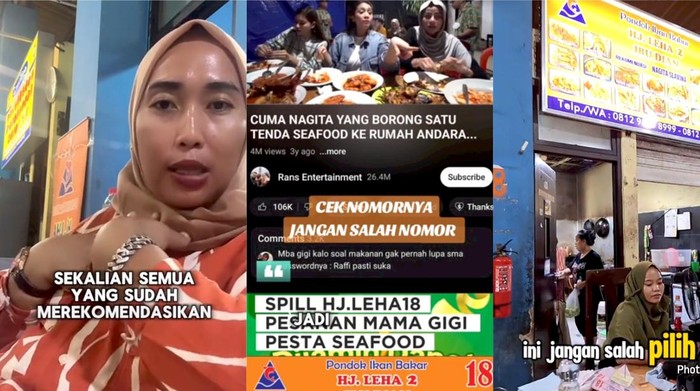 Ikan Bakar Hj Leha di Muara Angke Pecah Kongsi, Begini Klarifikasi Anaknya