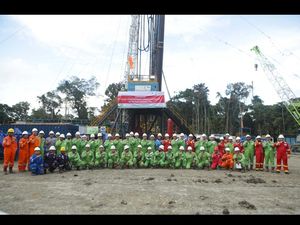 SKK Migas-Petrogas Mulai Tajak Sumur Eksplorasi Karim #1 di Sorong