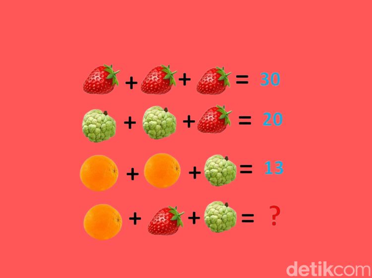 Teka-teki Hitung Ini Mudah di Awal, Tapi Soal Terakhir Bikin Banyak Orang Menyerah