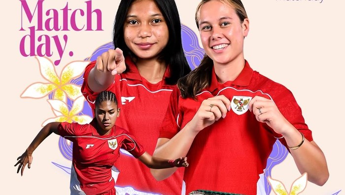 Timnas Putri Indonesia Vs Nepal dalam agenda FIFA Matchday di Stadion Maguwoharjo.