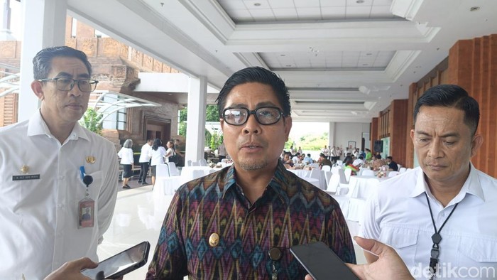 Wakil Wali Kota Denpasar I Kadek Agus Arya Wibawa ketika dijumpai di Gedung Dharma Negara Alaya, Denpasar, Bali pada Rabu (26/11/2025).