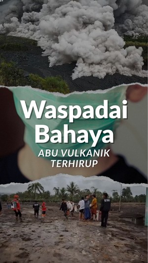 Video: Gunung Semeru Masih Erupsi, Waspadai Bahaya Abu Vulkanik Terhirup