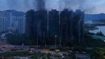 44 Orang Tewas Saat Kebakaran Lalap Apartemen Hong Kong