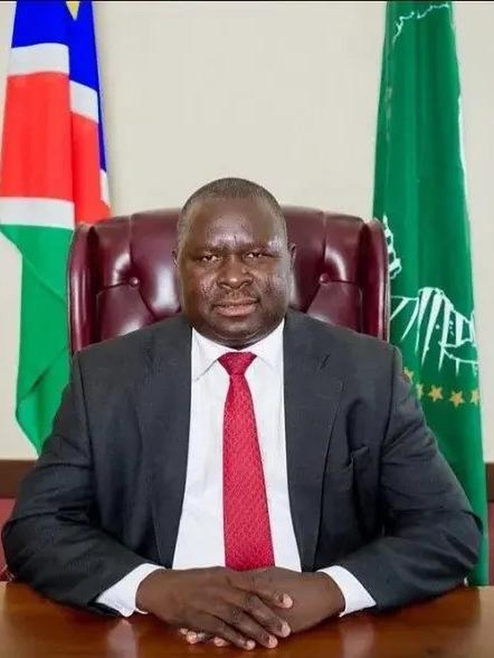 Adolf Hitler Uunona, 59, is poised to win a second local election in the southwest African country of Namibia. (Oshana Regional Council)