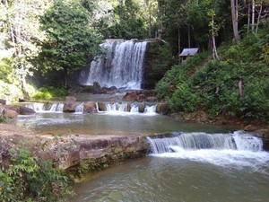 Air Terjun Tosah, Si Kembar Tiga Unik Andalan Wisata Alam Murung Raya