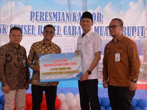 Bank Sumsel Babel Resmikan Kantor Cabang Baru Muara Rupit