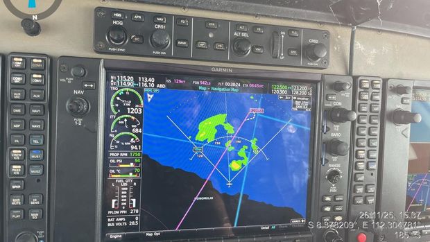 BMKG dan BNPB Gelar OMC Antisipasi Banjir Lahar Dingin Pasca Erupsi Gunung Semeru mulai 26 November 2025. (Dok. BMKG)