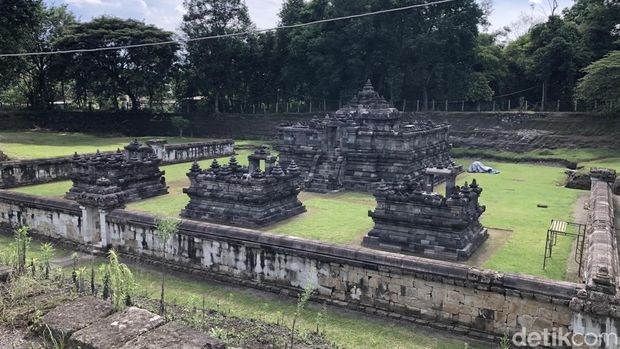 Candi Jogja Situs Candi Kedulan yang berada di Tirtomartani, Kalasan, Sleman, pada Kamis (27/11/2025).