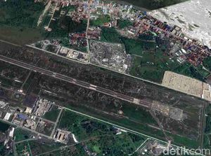 Citra Satelit Bandara IMIP yang Disorot Menhan