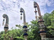 Menengok Lomba Penjor di Serangan, Satu Penjor Habiskan hingga Rp 35 juta