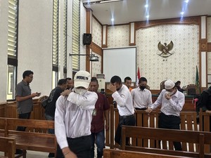 6 Pelaku Kekerasan-Perusakan Saat Demo di DPRD Bali Disidang