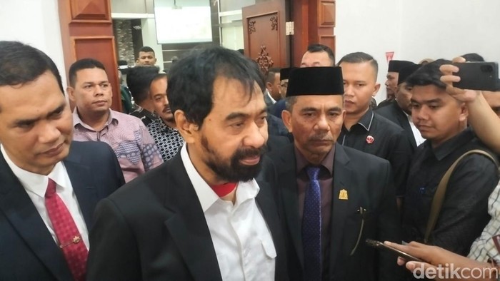 Gubernur Aceh Muzakir Manaf. (Agus Setyadi/detikSumut)