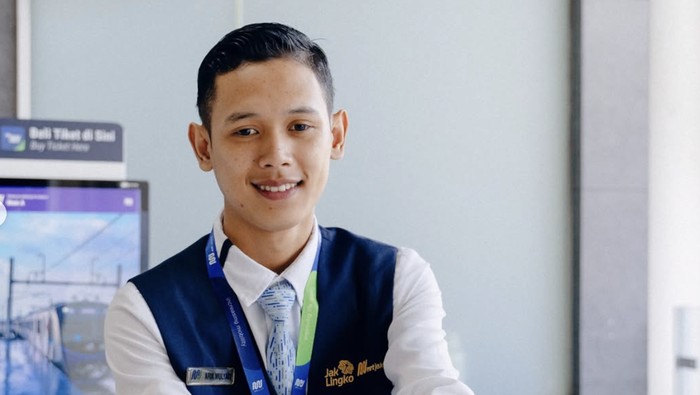 Ilustrasi lost and found di MRT