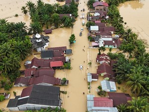 Begini Kondisi Siklon Senyar: Tingkatkan Air Selat Malaka-Menjadi Depresi Tropis